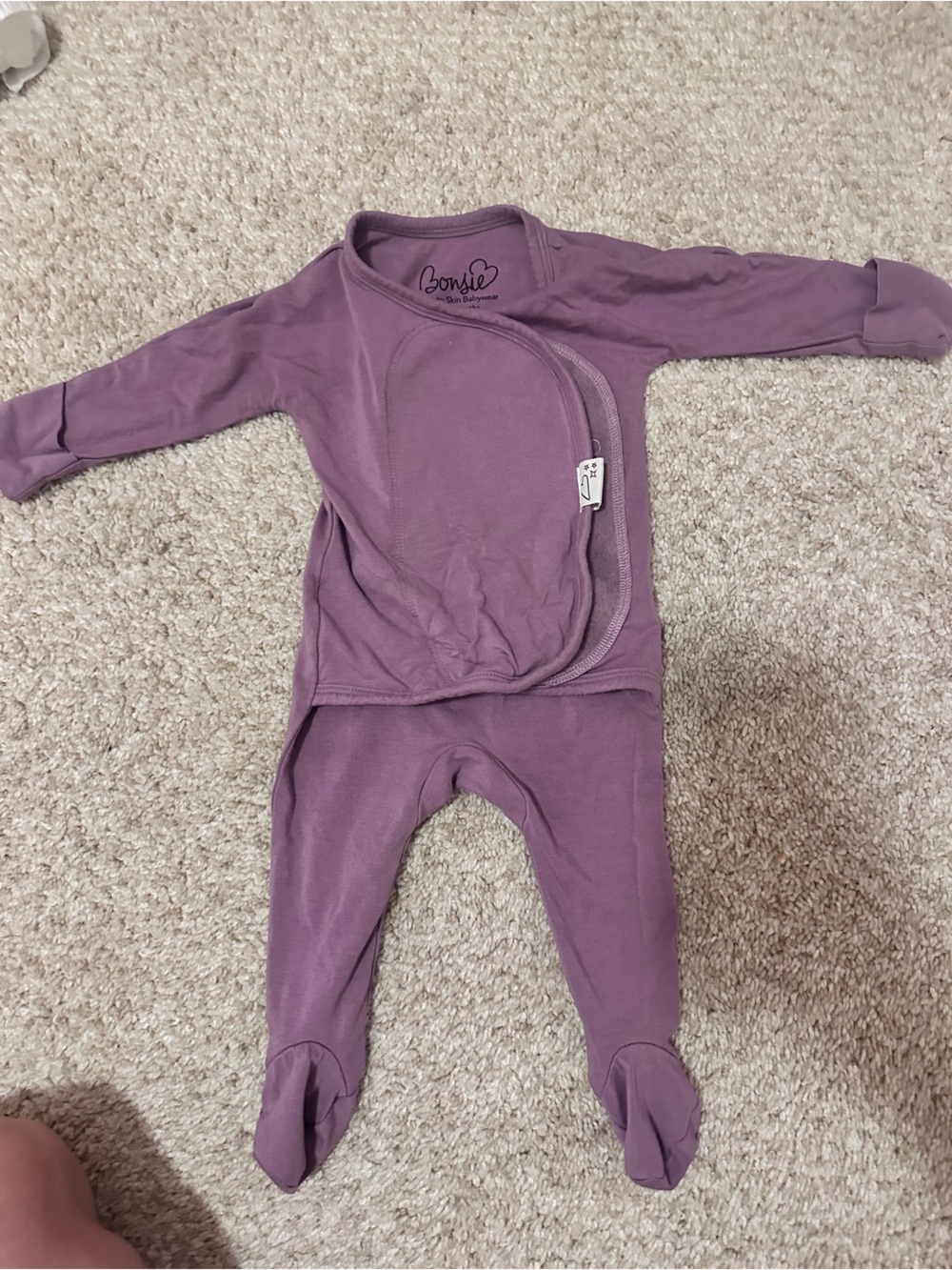 EUC 2 Bonsie baby skin to skin sleepers